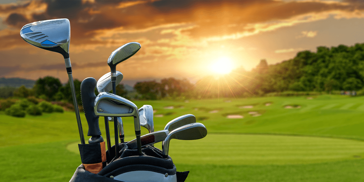 Golfing at Lake Kalamalka Image