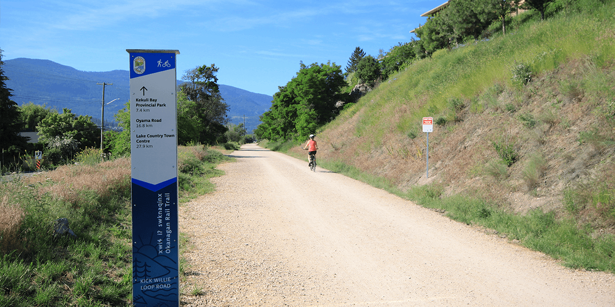 Cycling at Rail Trail Image